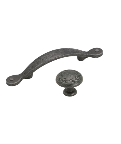 wrought iron cabinetry hardware